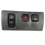 کلید ایزولاتور پژو 206 تیپ 5 (مجموعه کلید قفل کن شیشه، سوییچ ایربگ و تنظیم نور)